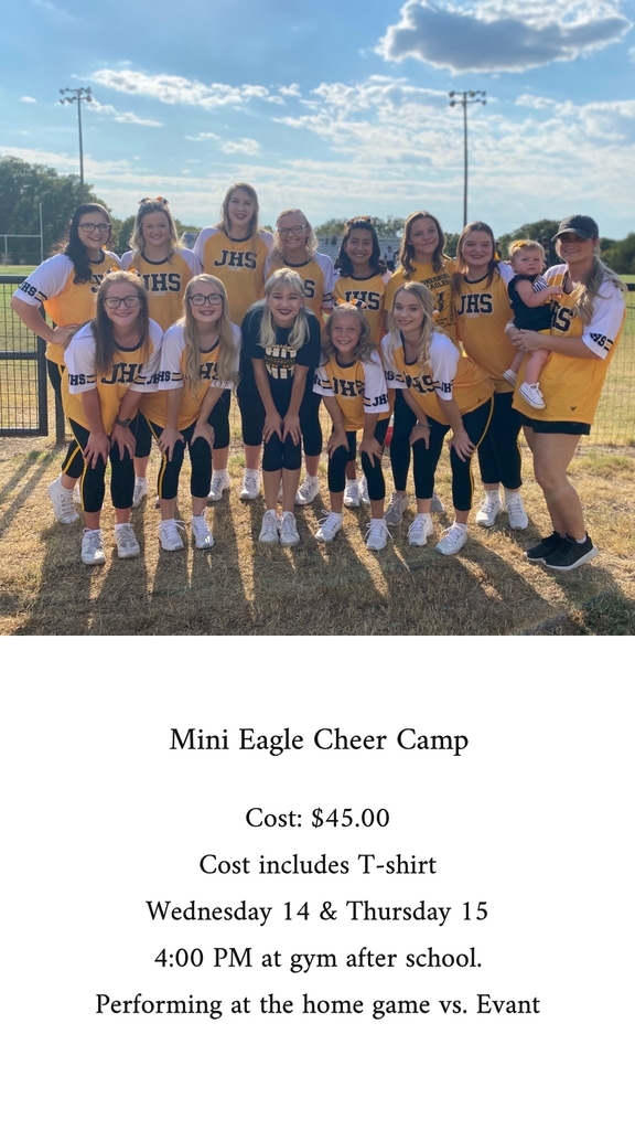 Updated mini cheer camp info 