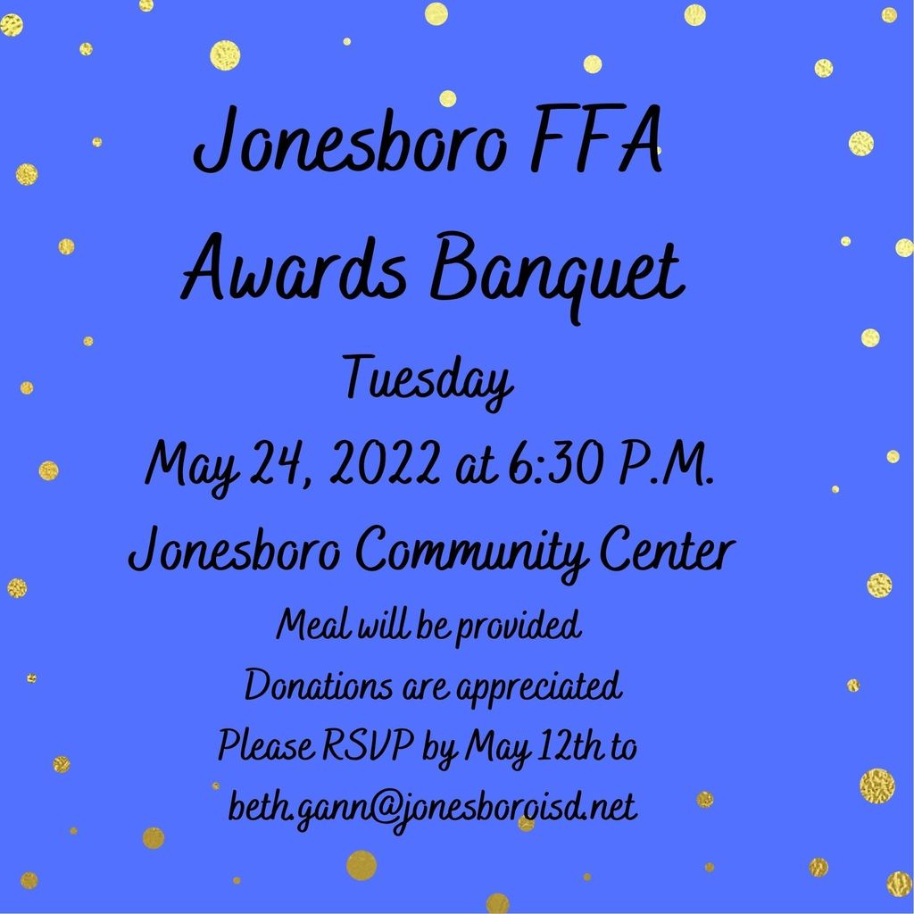 FFA Banquet Invitation